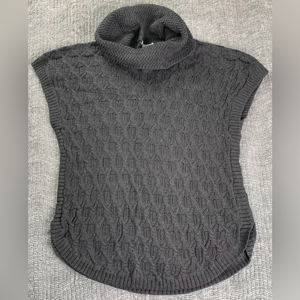 Eight Eight Eight Gray Cowl Neck Sweater Size Large - Picture 6 of 12